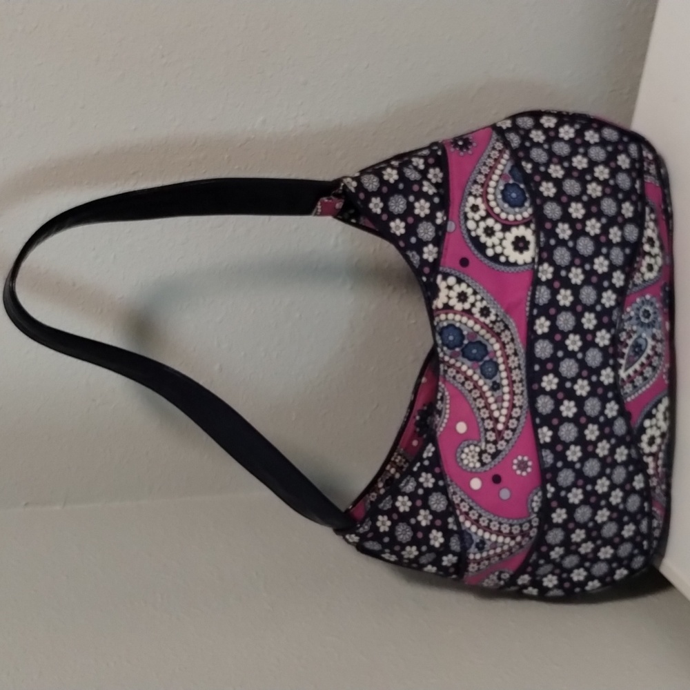 Floral and Paisley Shoulder Bag